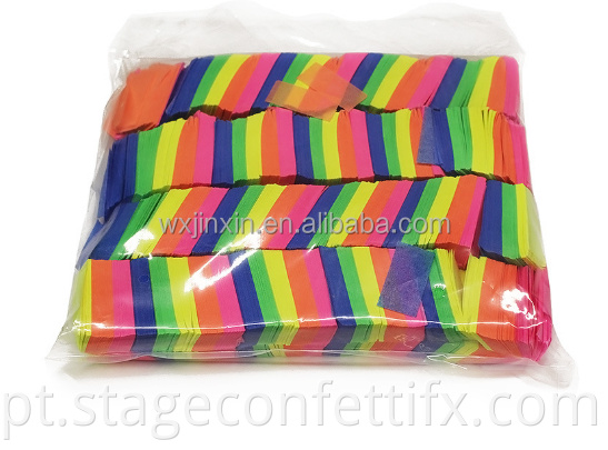Retângulo /Confete de papel de lenço quadrado Konfetti Kanon Balloons